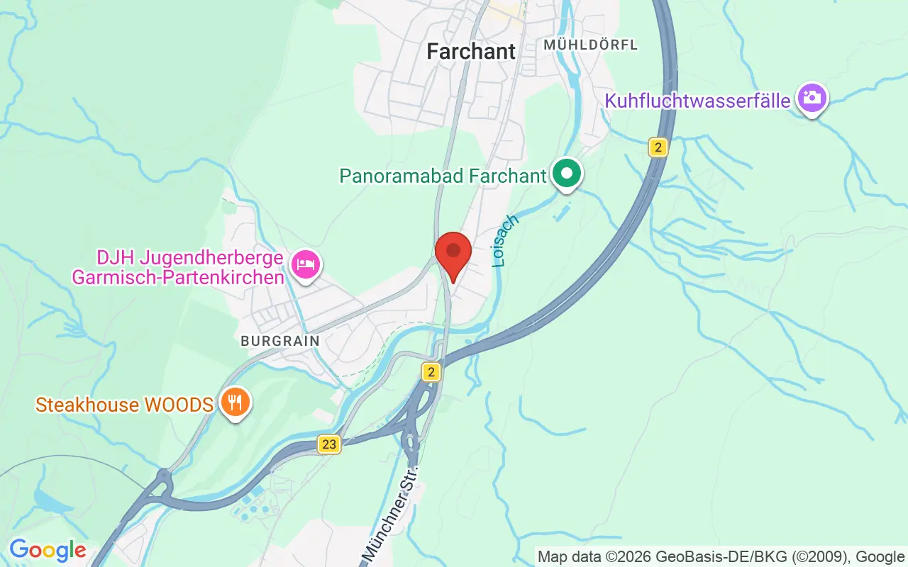 Zulassungsstelle Farchant auf der Karte