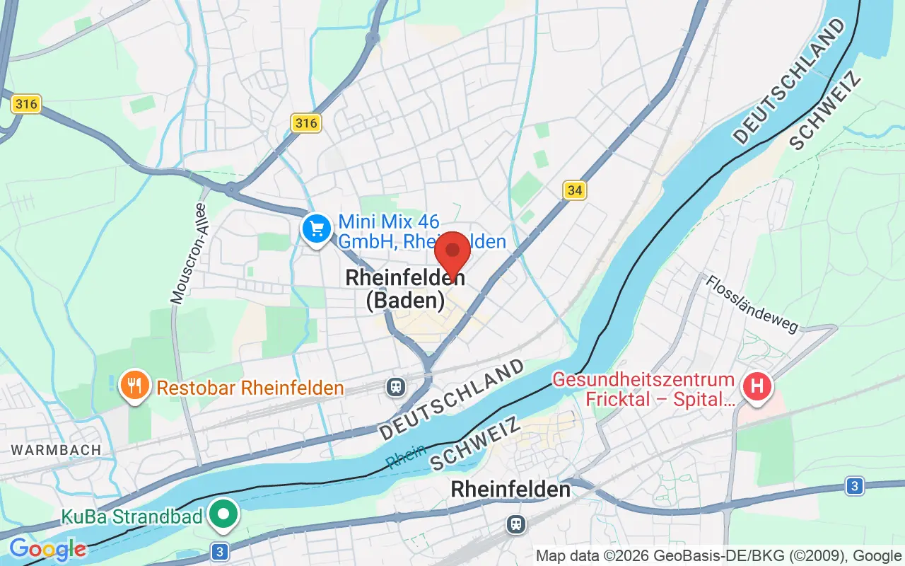 Zulassungsstelle Rheinfelden auf der Karte