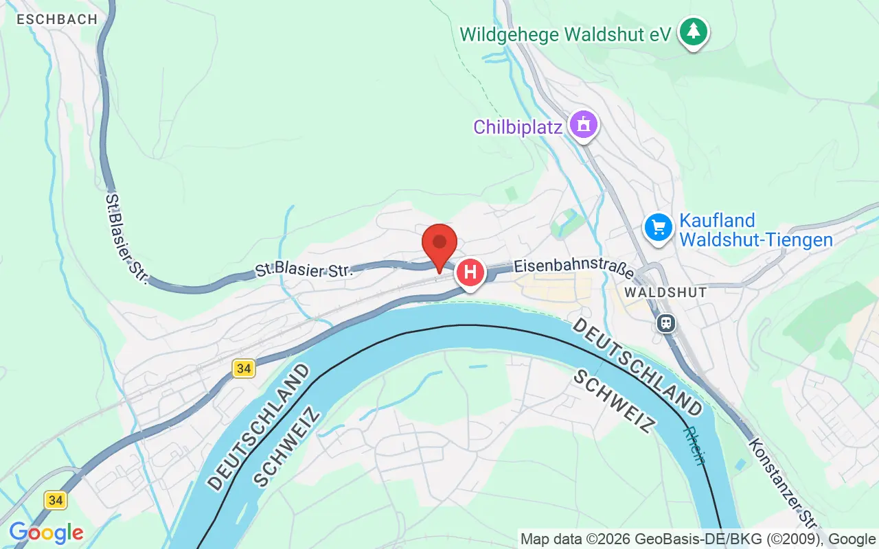 Zulassungsstelle Bad Säckingen auf der Karte