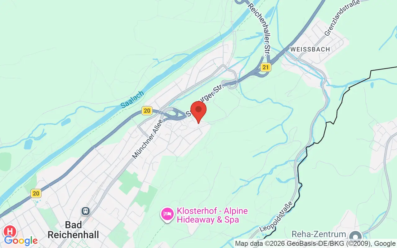 Zulassungsstelle Berchtesgadener Land (Landkreis) auf der Karte