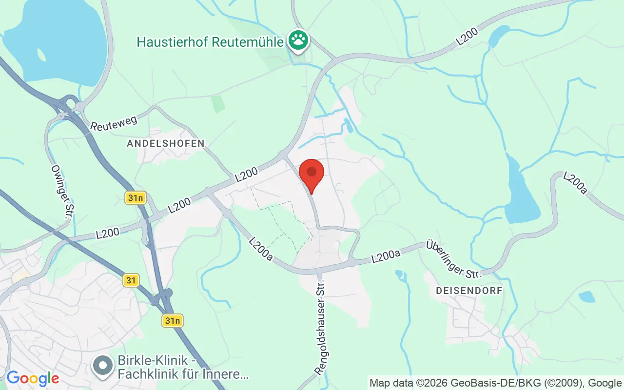 Zulassungsstelle Überlingen auf der Karte