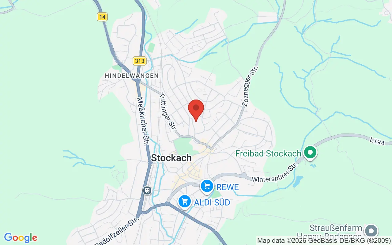 Zulassungsstelle Stockach auf der Karte