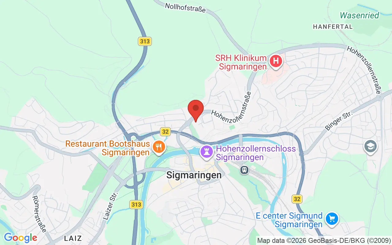 Zulassungsstelle Sigmaringen auf der Karte