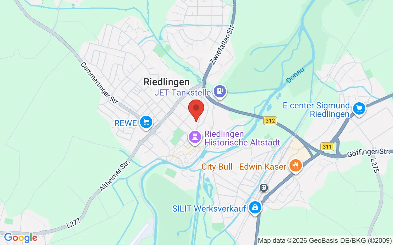 Zulassungsstelle Riedlingen auf der Karte