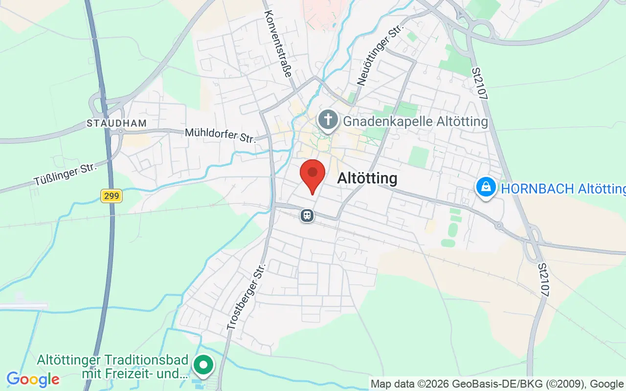 Zulassungsstelle Altötting auf der Karte