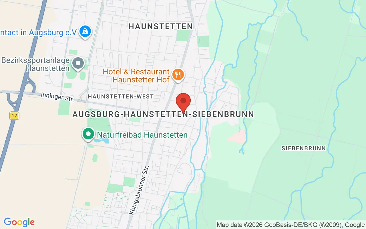 Zulassungsstelle Augsburg-Haunstetten auf der Karte