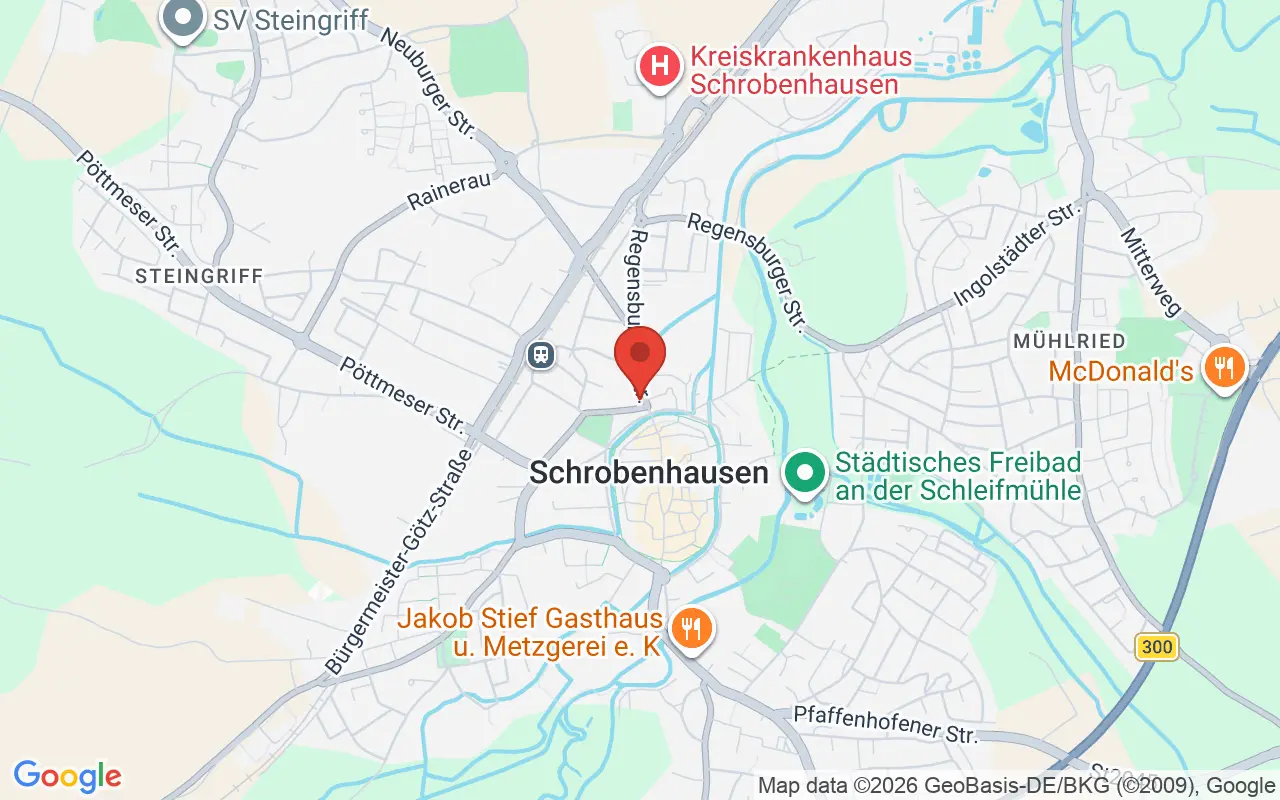 Zulassungsstelle Schrobenhausen auf der Karte