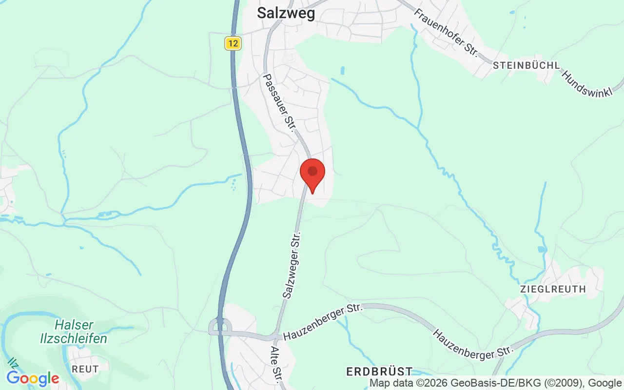 Zulassungsstelle Salzweg auf der Karte