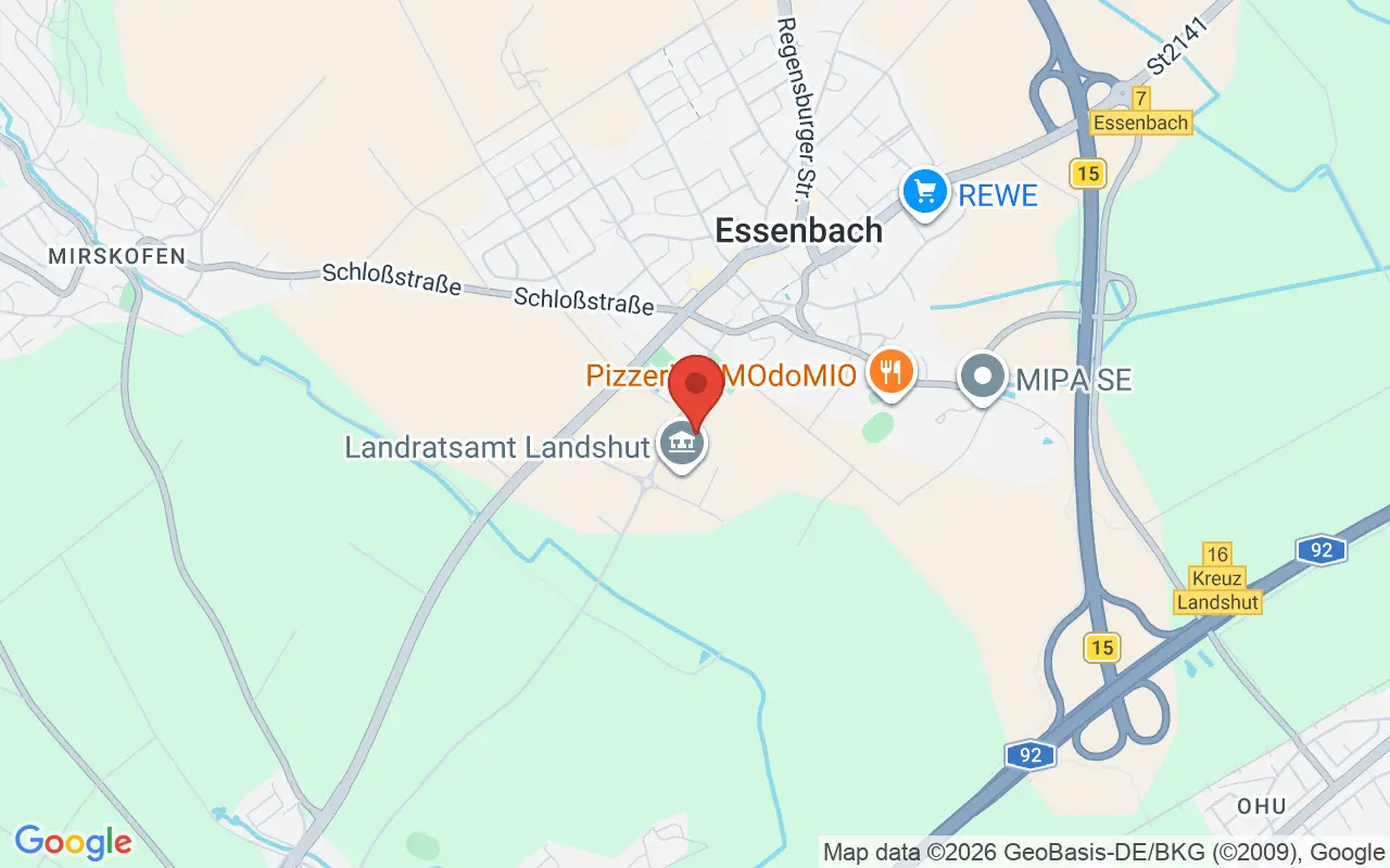 Zulassungsstelle Ergolding auf der Karte