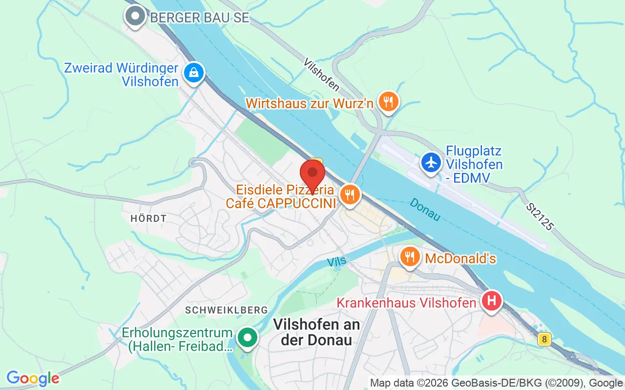 Zulassungsstelle Vilshofen auf der Karte