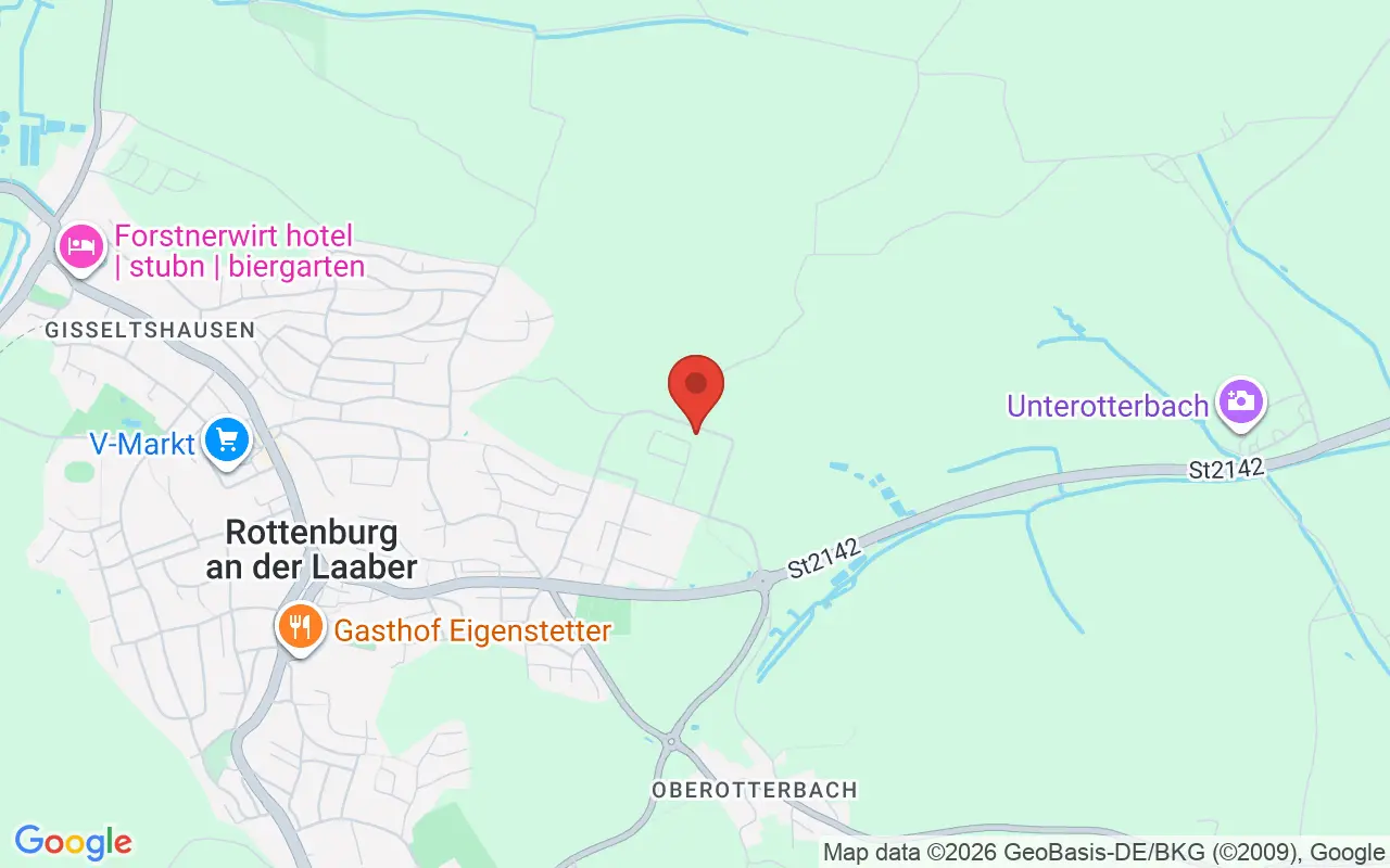 Zulassungsstelle Rottenburg an der Laaber auf der Karte