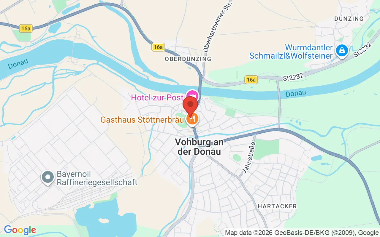 Zulassungsstelle Vohburg an der Donau auf der Karte