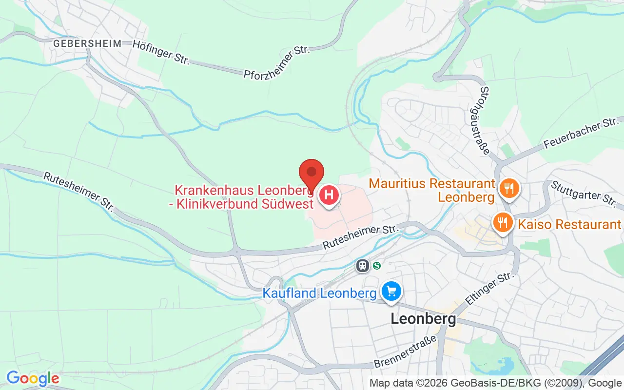 Zulassungsstelle Leonberg auf der Karte