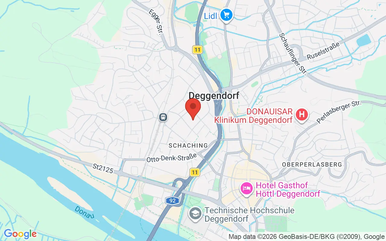Zulassungsstelle Deggendorf auf der Karte