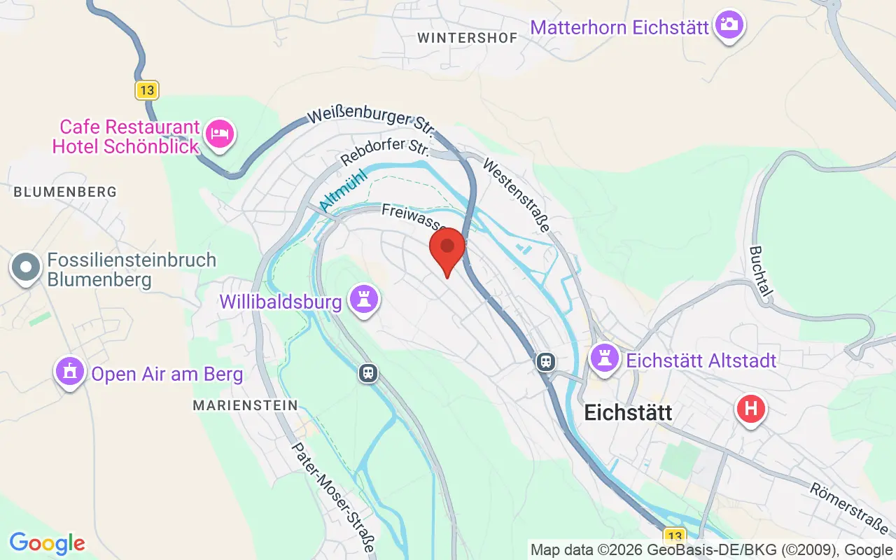 Zulassungsstelle Eichstätt auf der Karte