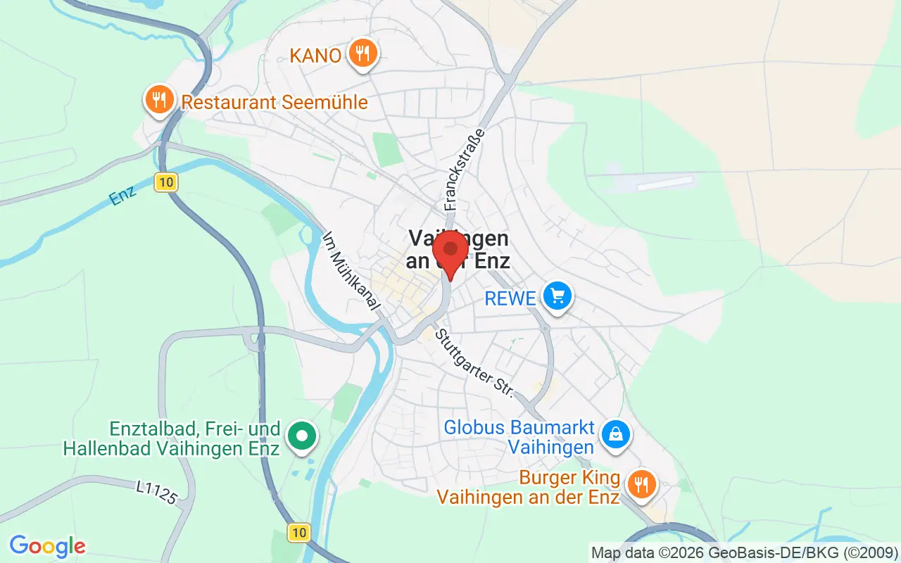 Zulassungsstelle Vaihingen auf der Karte