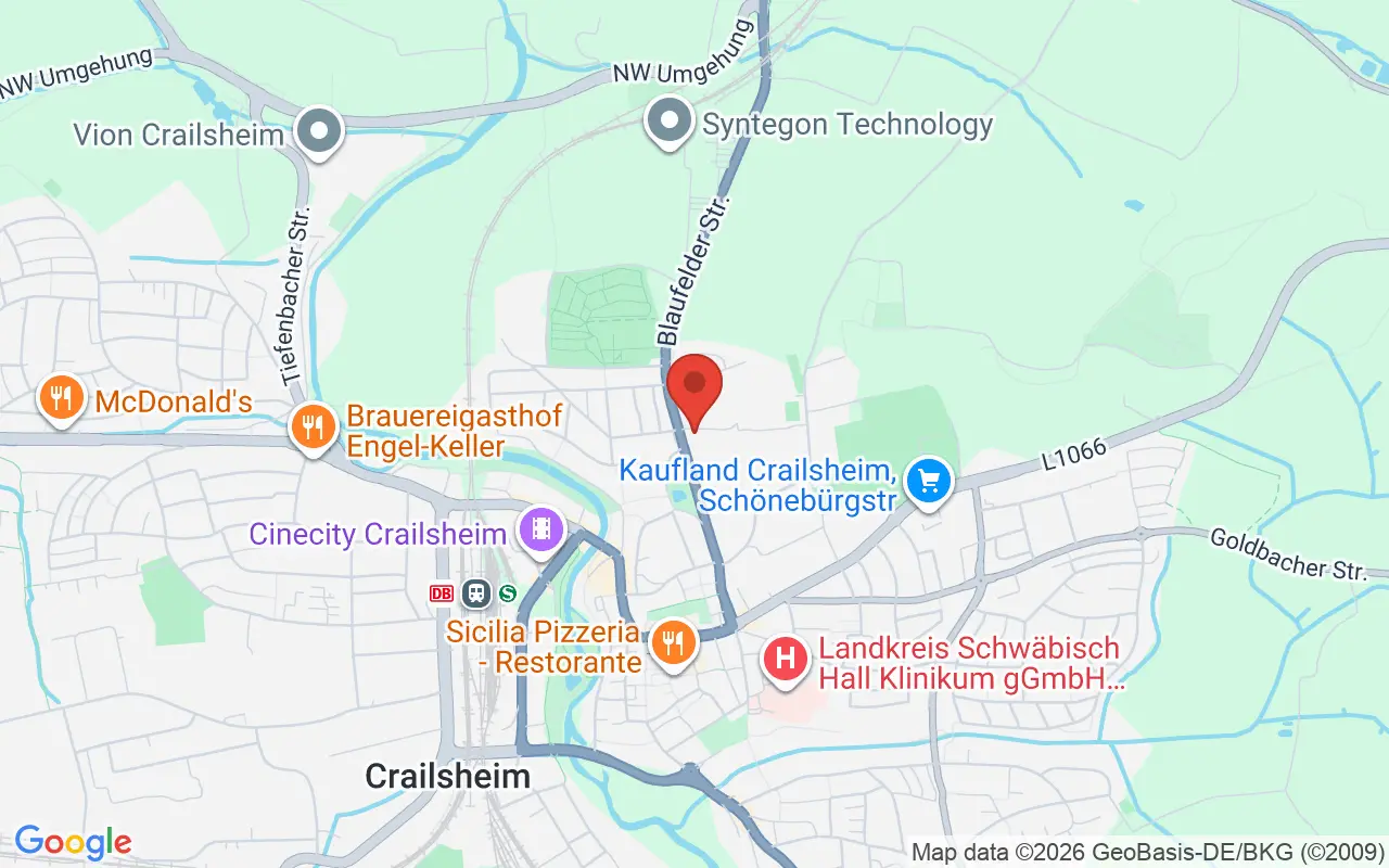 Zulassungsstelle Crailsheim auf der Karte