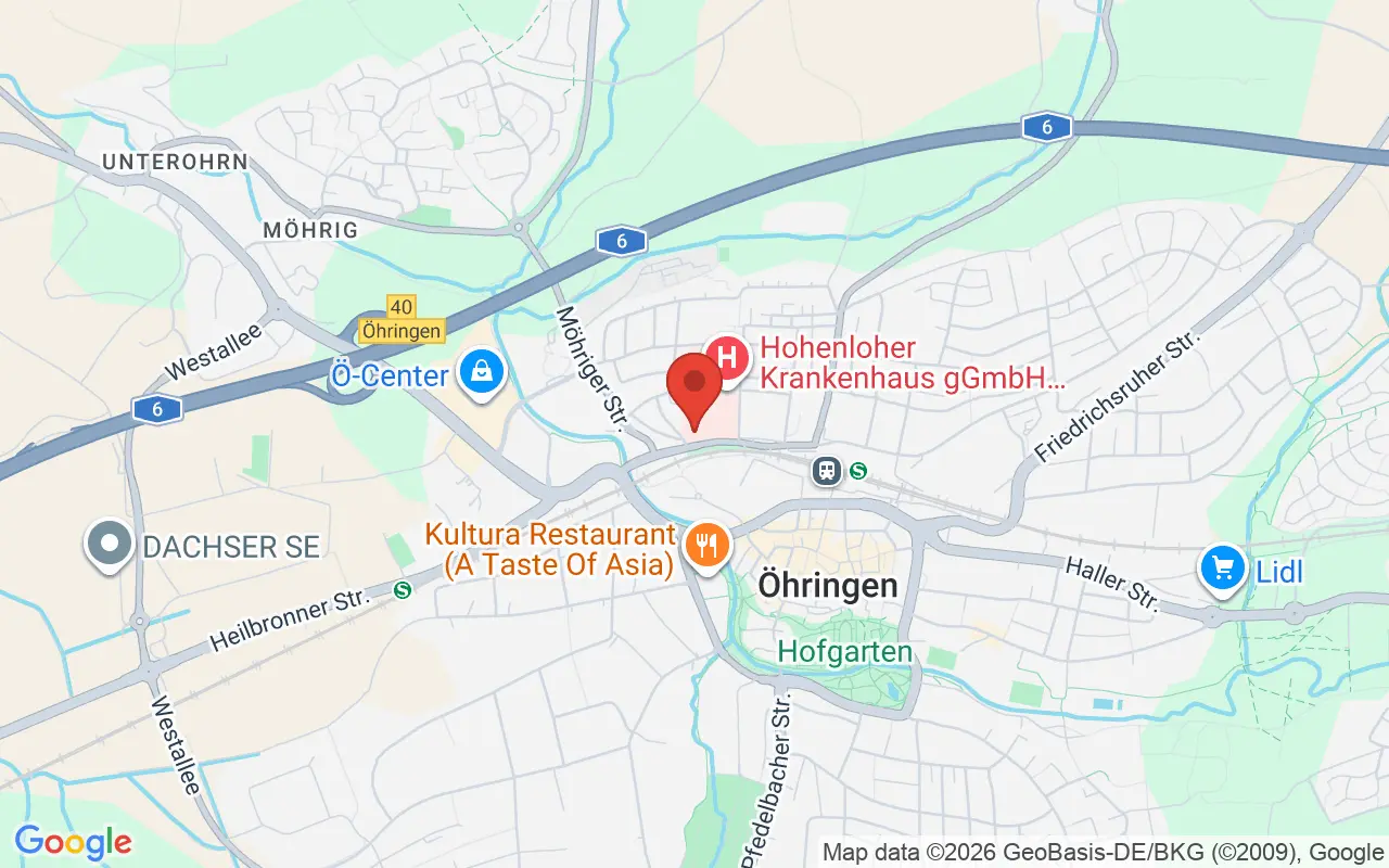 Zulassungsstelle Öhringen auf der Karte