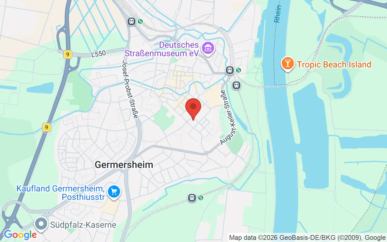 Zulassungsstelle Germersheim auf der Karte