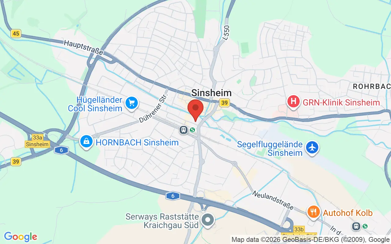 Zulassungsstelle Rhein-Neckar-Kreis auf der Karte