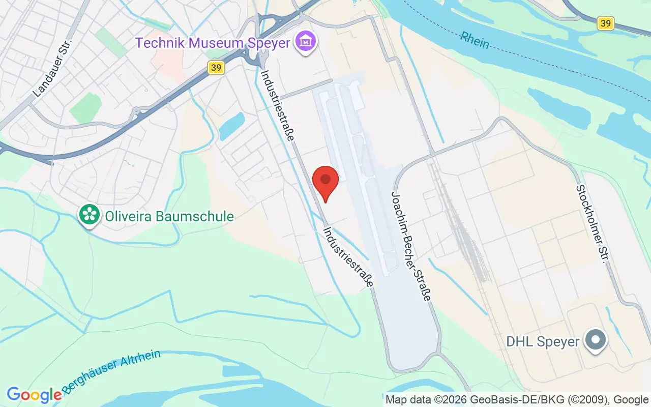 Zulassungsstelle Speyer auf der Karte