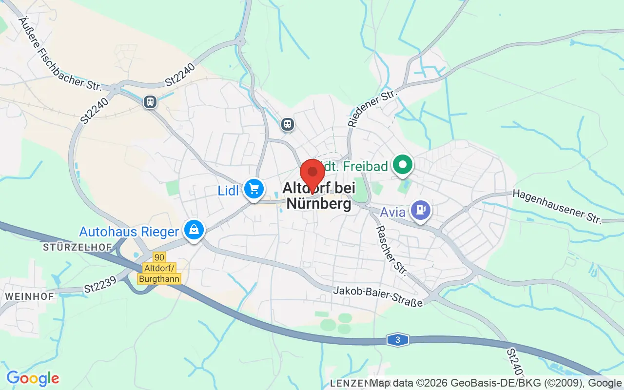 Zulassungsstelle Altdorf bei Nürnberg auf der Karte