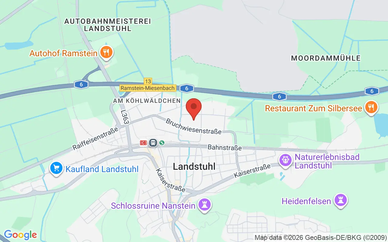 Zulassungsstelle Landstuhl auf der Karte