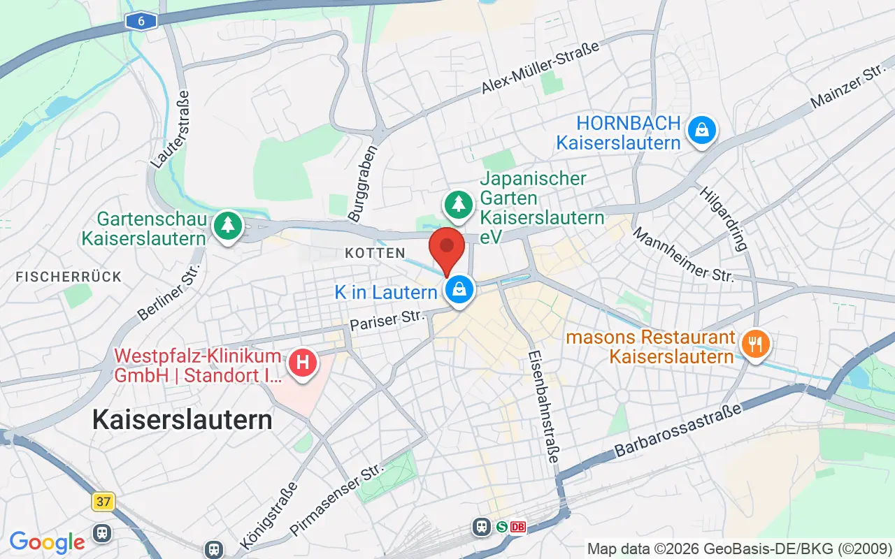 Zulassungsstelle Kaiserslautern (Landkreis) auf der Karte