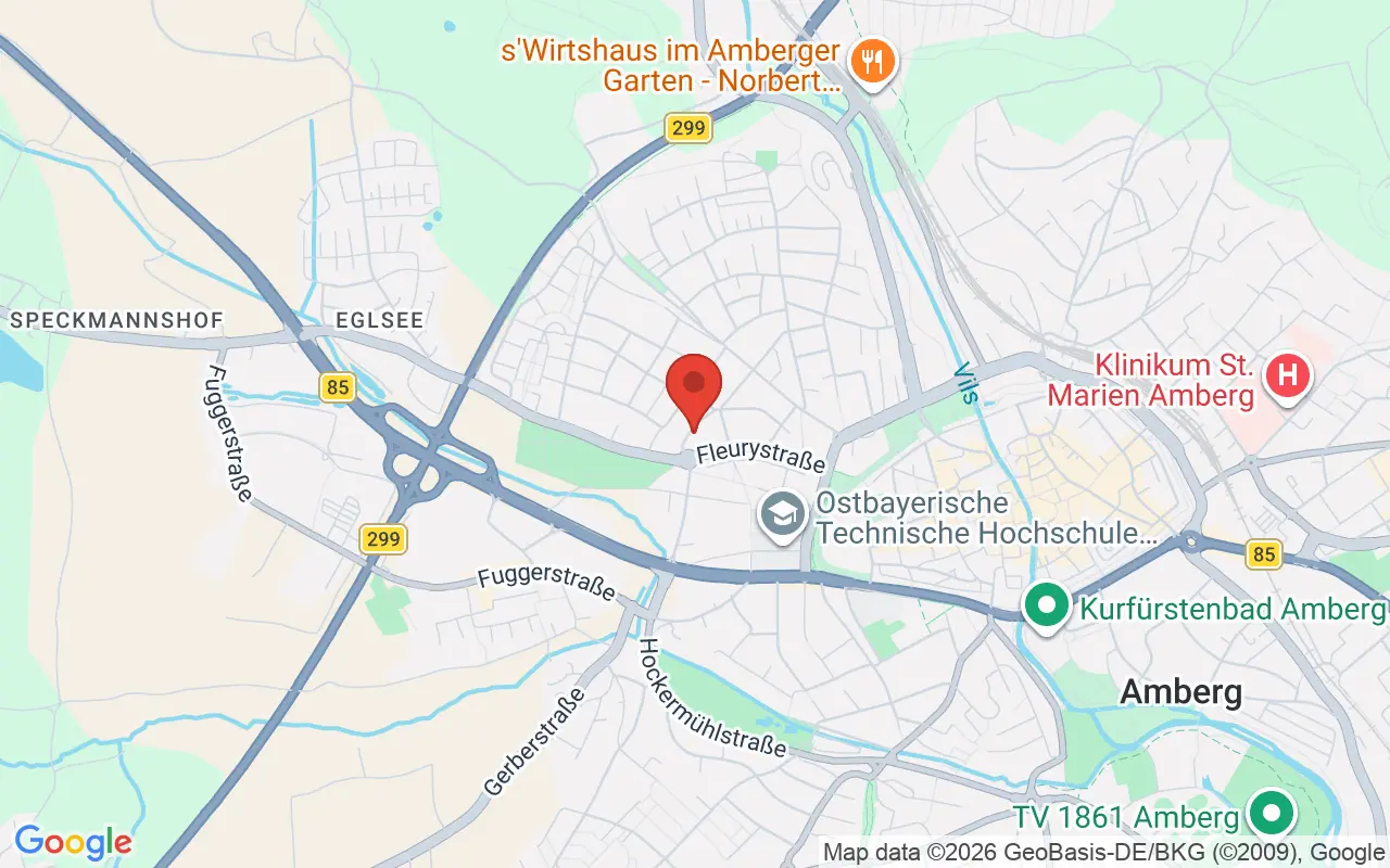 Zulassungsstelle Amberg-Sulzbach (Landkreis) auf der Karte