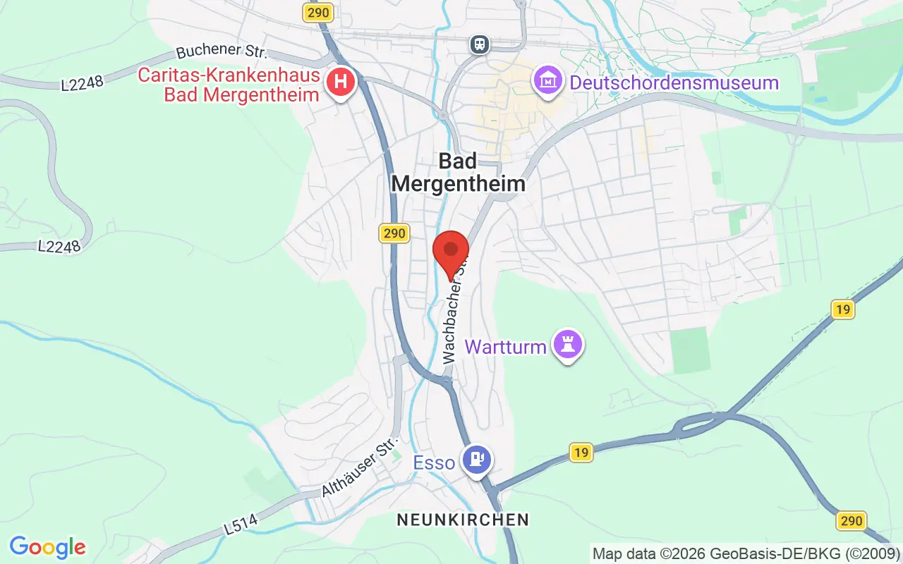 Zulassungsstelle Bad Mergentheim auf der Karte