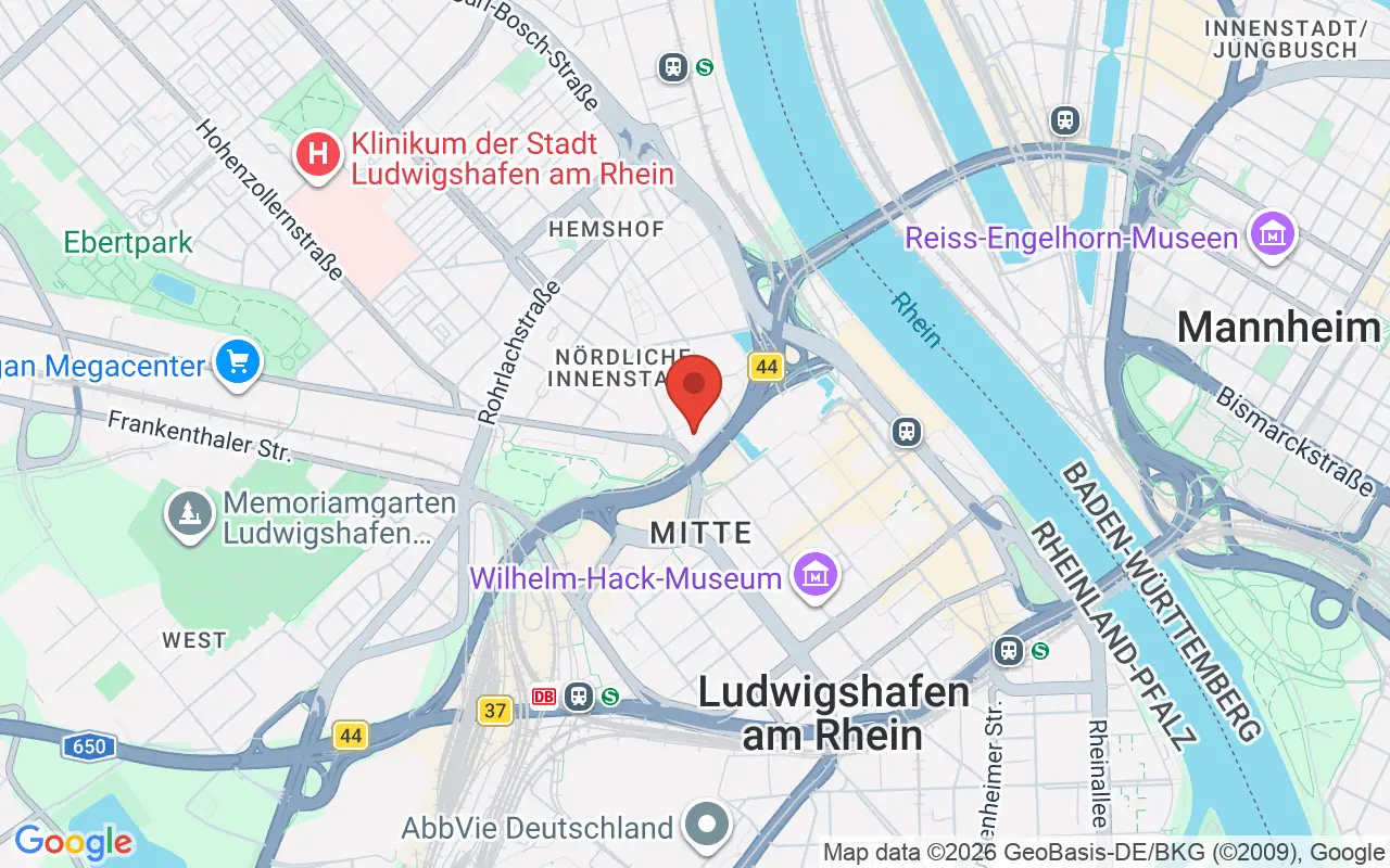 Zulassungsstelle Rhein-Pfalz-Kreis auf der Karte