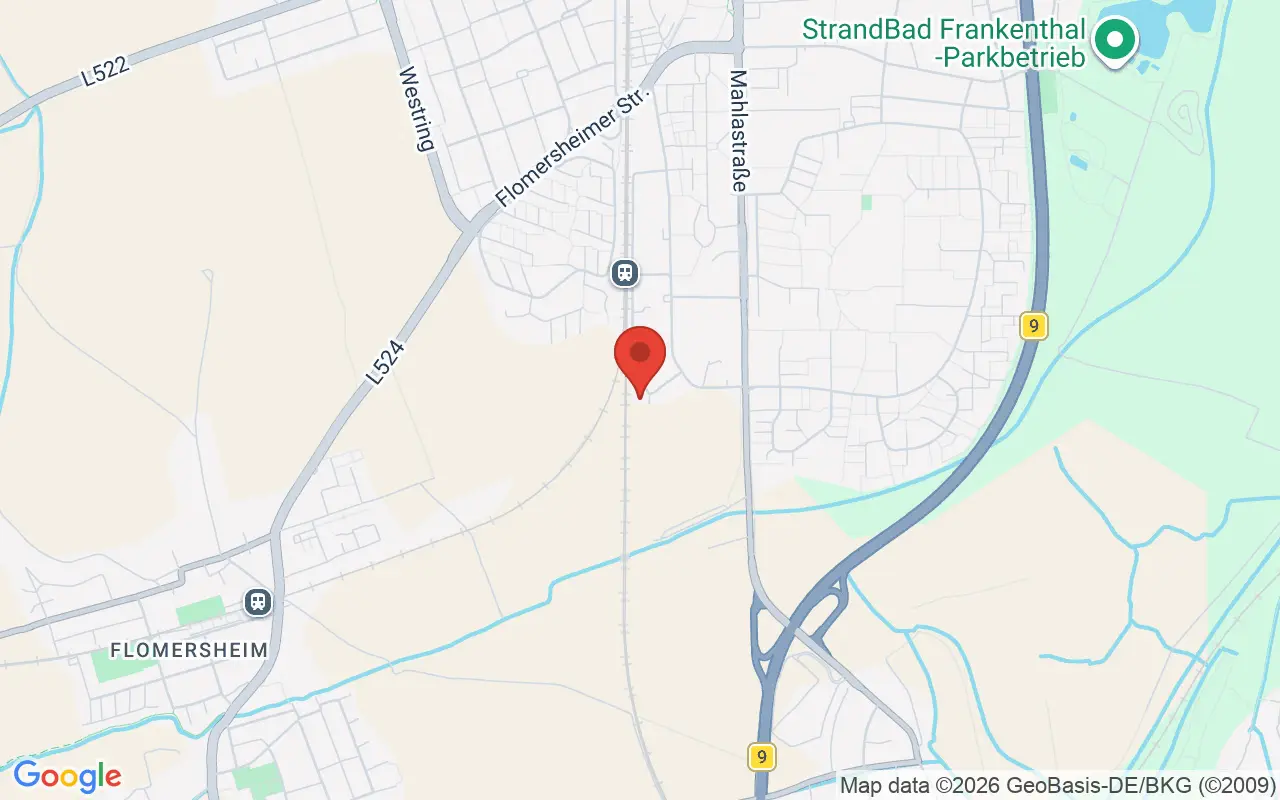 Zulassungsstelle Frankenthal (Pfalz) auf der Karte