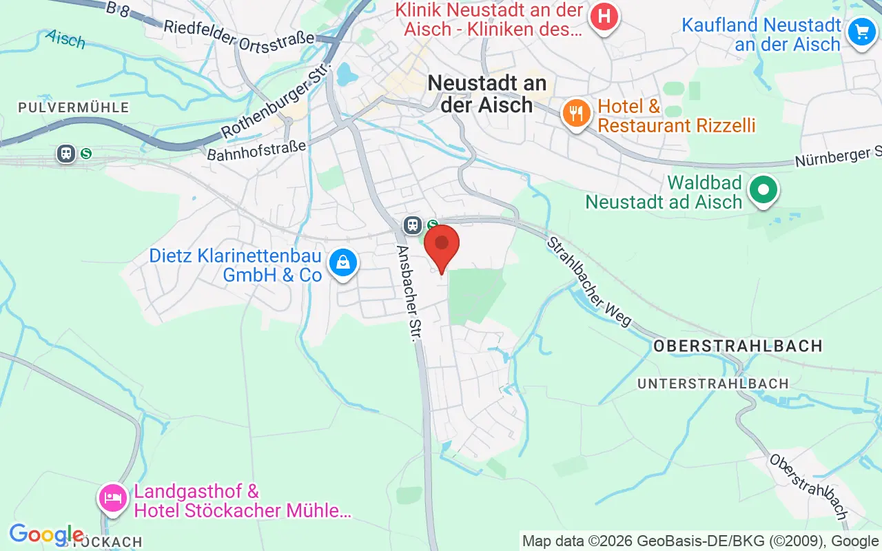 Zulassungsstelle Neustadt an der Aisch auf der Karte