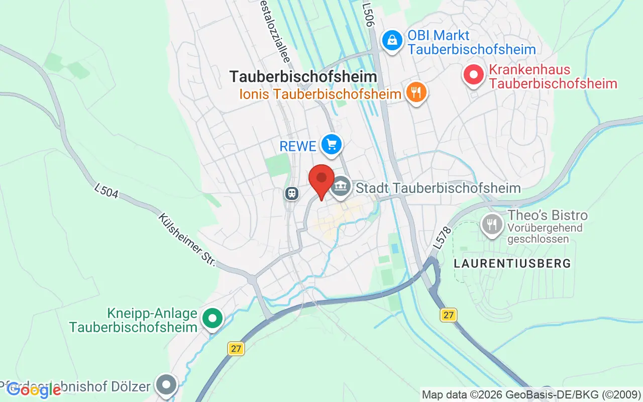 Zulassungsstelle Main-Tauber-Kreis auf der Karte