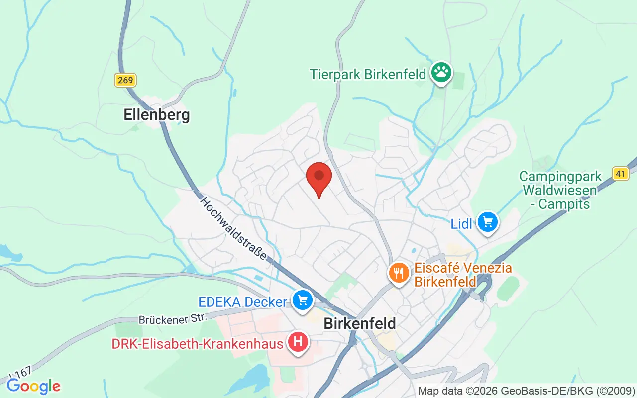 Zulassungsstelle Birkenfeld auf der Karte
