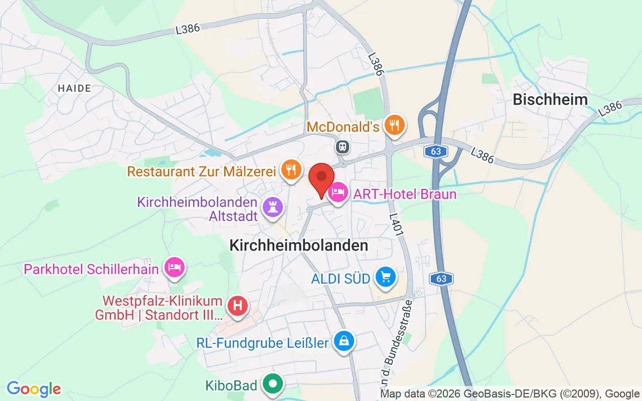 Zulassungsstelle Kirchheimbolanden auf der Karte