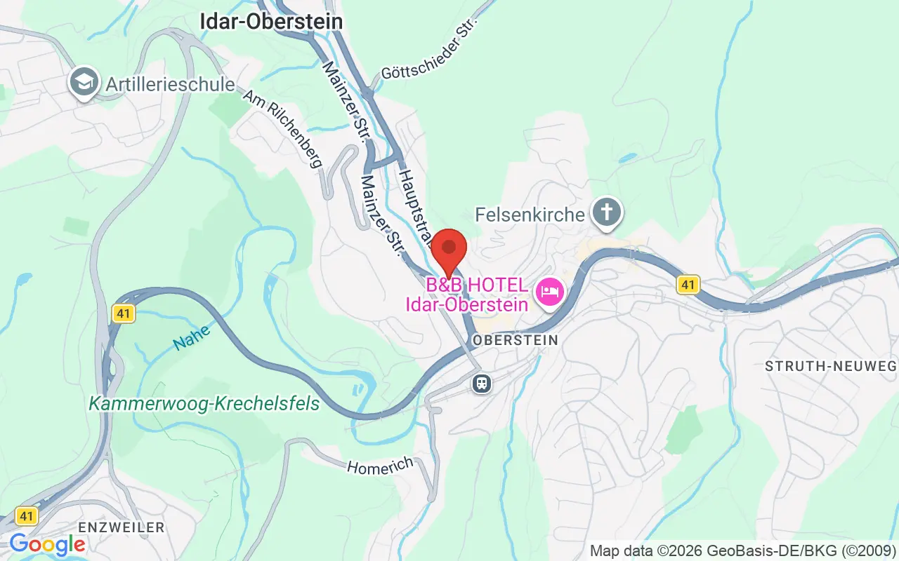 Zulassungsstelle Idar-Oberstein auf der Karte