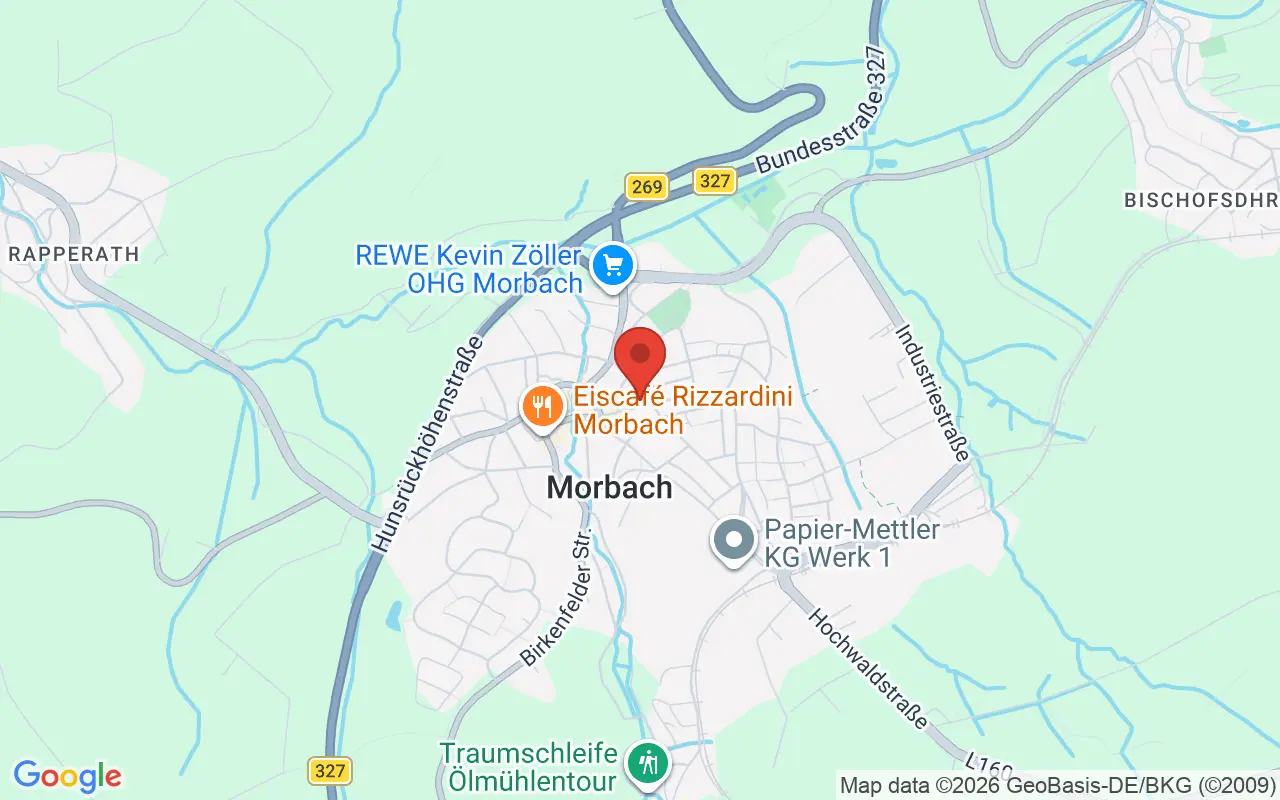 Zulassungsstelle Morbach auf der Karte
