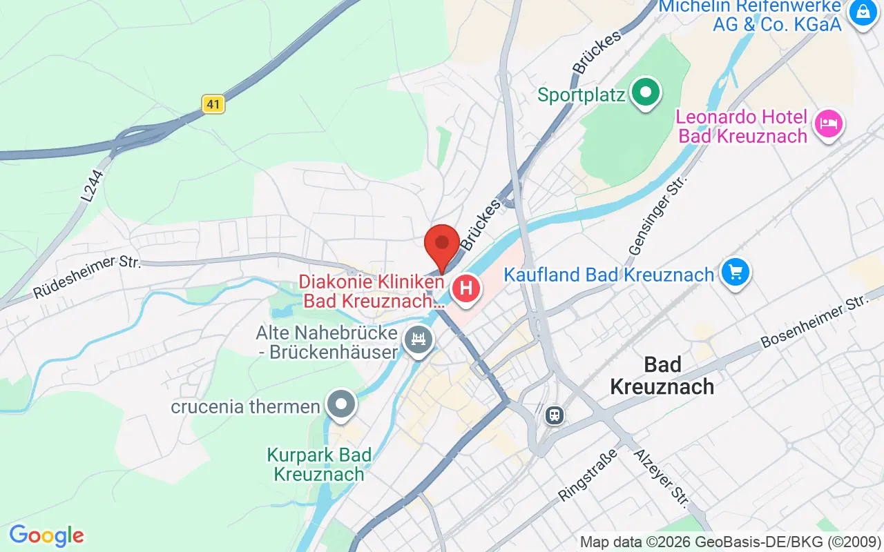 Zulassungsstelle Bad Kreuznach (Stadt) auf der Karte