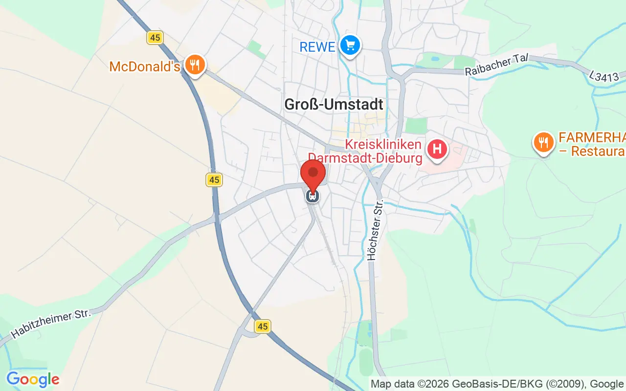 Zulassungsstelle Groß-Umstadt auf der Karte