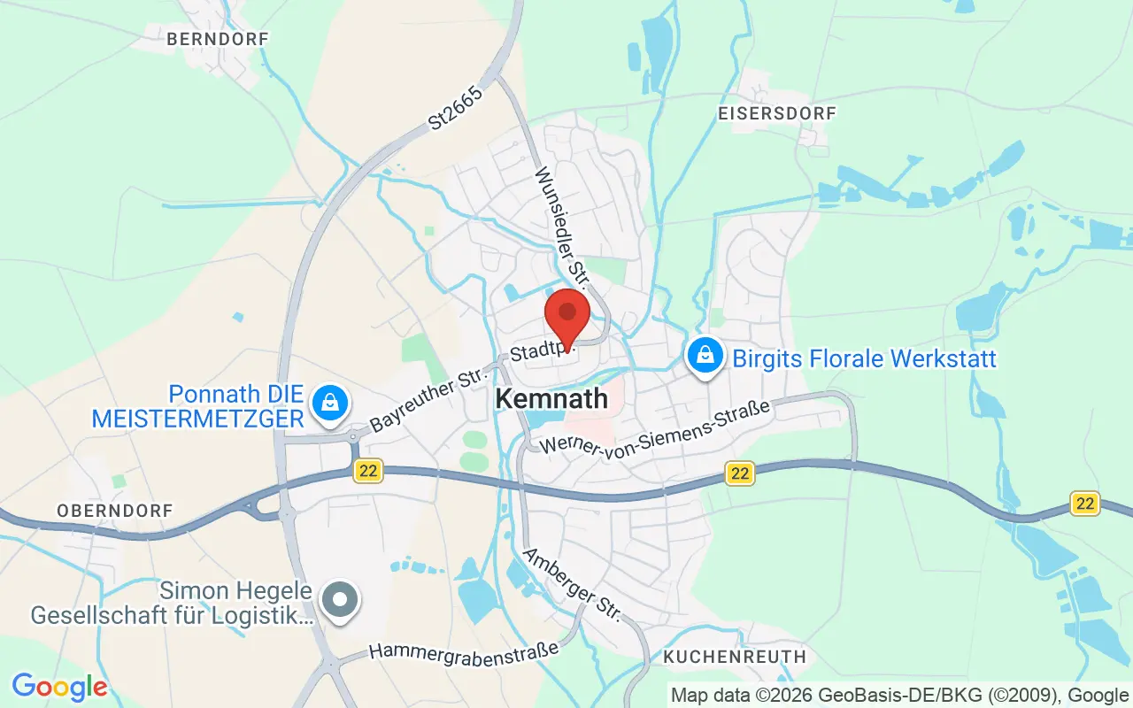 Zulassungsstelle Kemnath auf der Karte