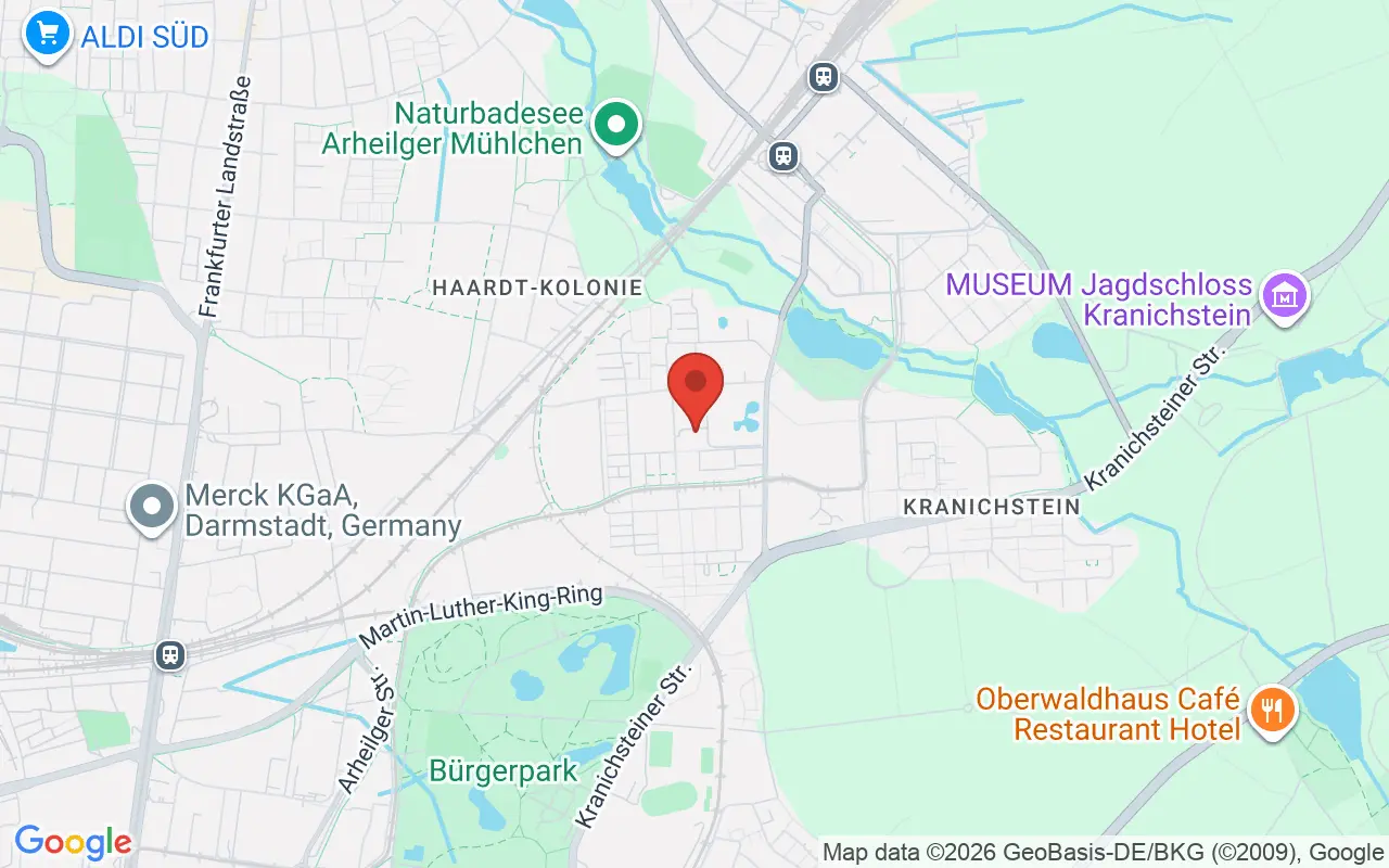 Zulassungsstelle Darmstadt-Dieburg auf der Karte