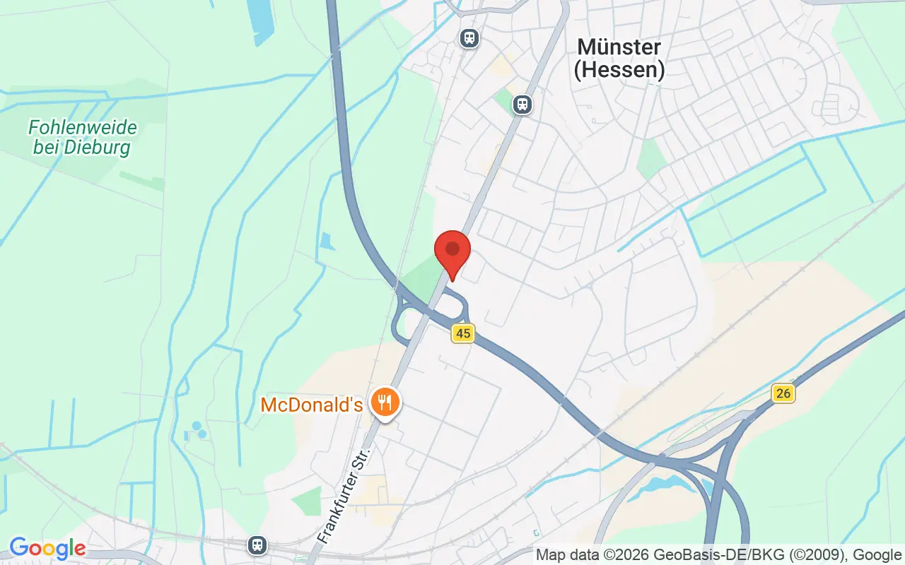 Zulassungsstelle Dieburg auf der Karte
