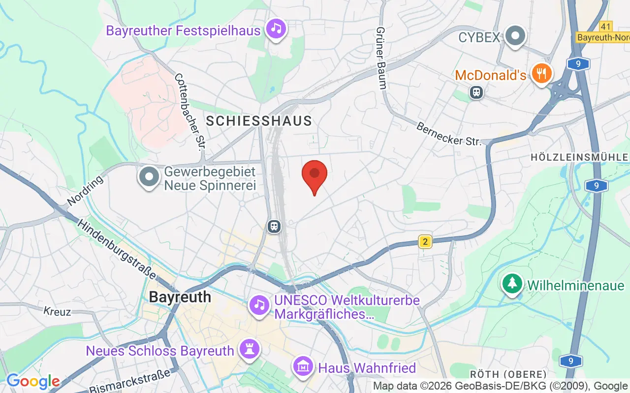 Zulassungsstelle Bayreuth (Landkreis) auf der Karte