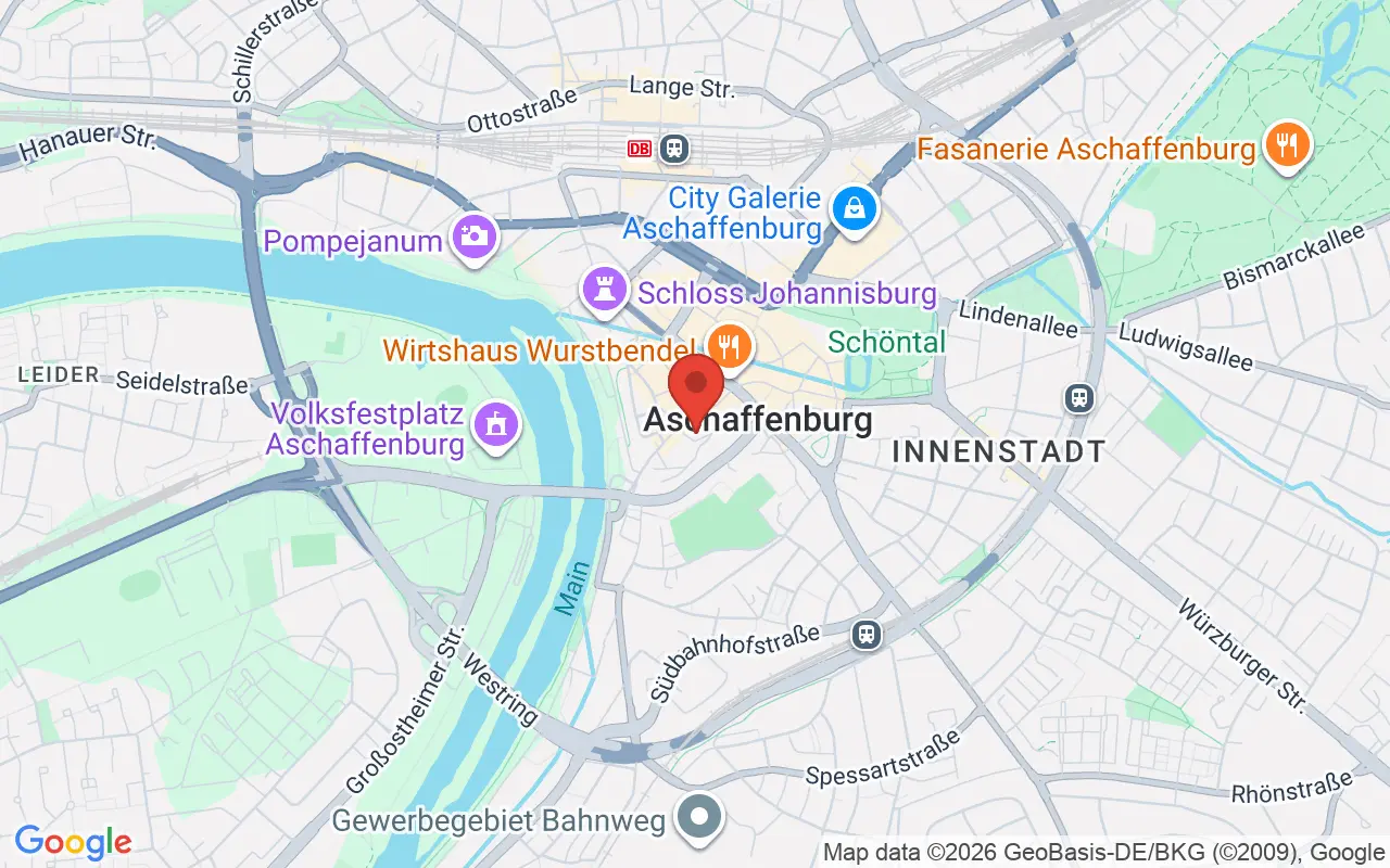 Zulassungsstelle Aschaffenburg (Stadt) auf der Karte