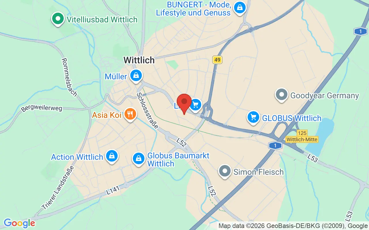 Zulassungsstelle Wittlich auf der Karte