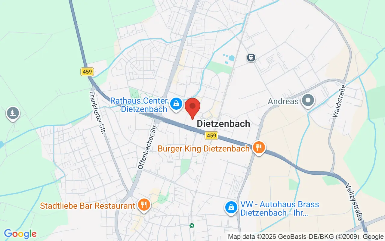 Zulassungsstelle Dietzenbach auf der Karte
