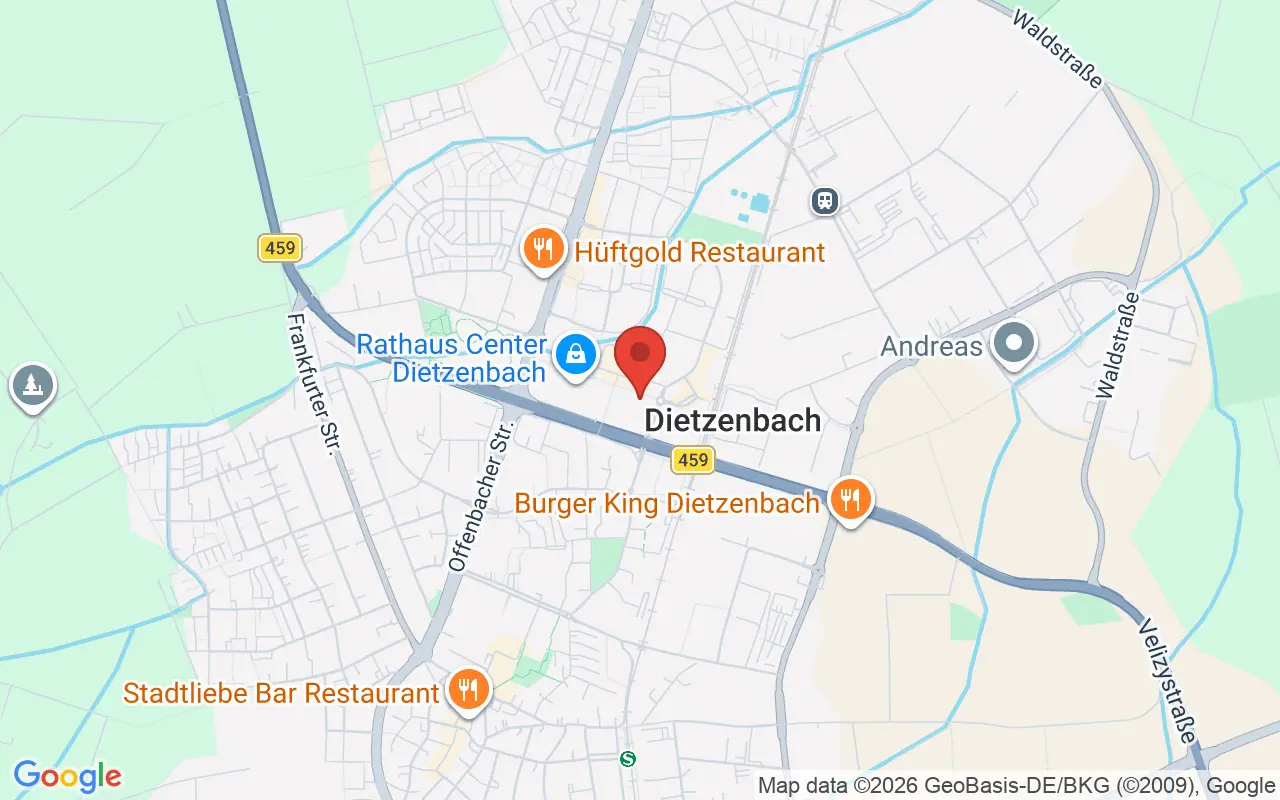Zulassungsstelle Offenbach Kreis auf der Karte