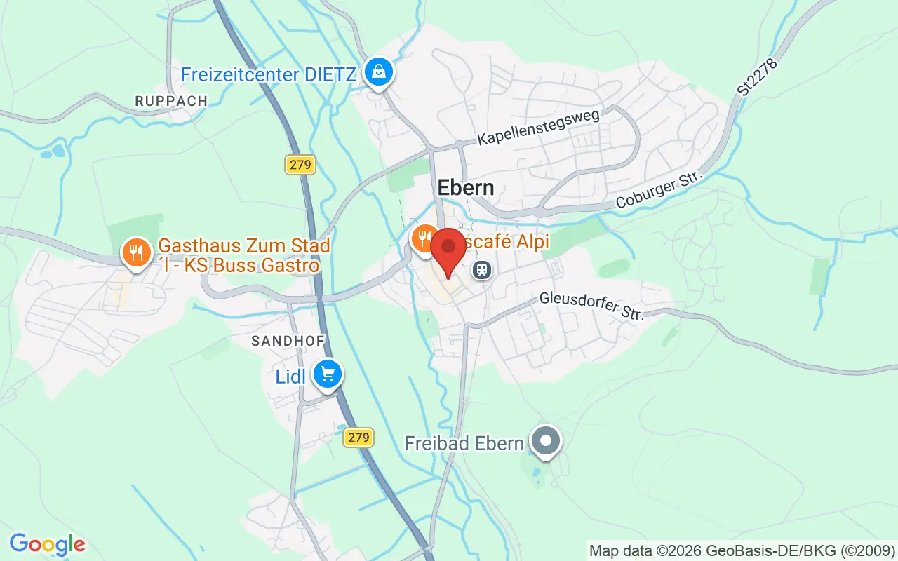 Zulassungsstelle Ebern auf der Karte