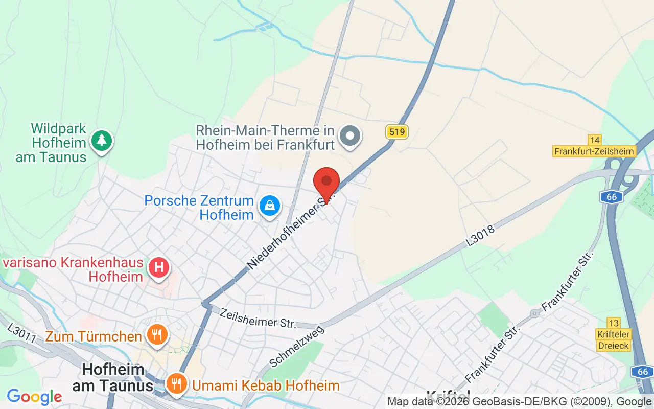Zulassungsstelle Hofheim am Taunus auf der Karte